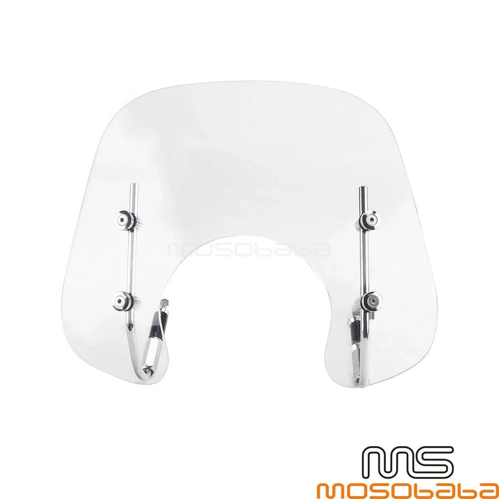 Clear Windscreen with Bracket for Piaggio Vespa GTS250 GTS300 (2006-2023)