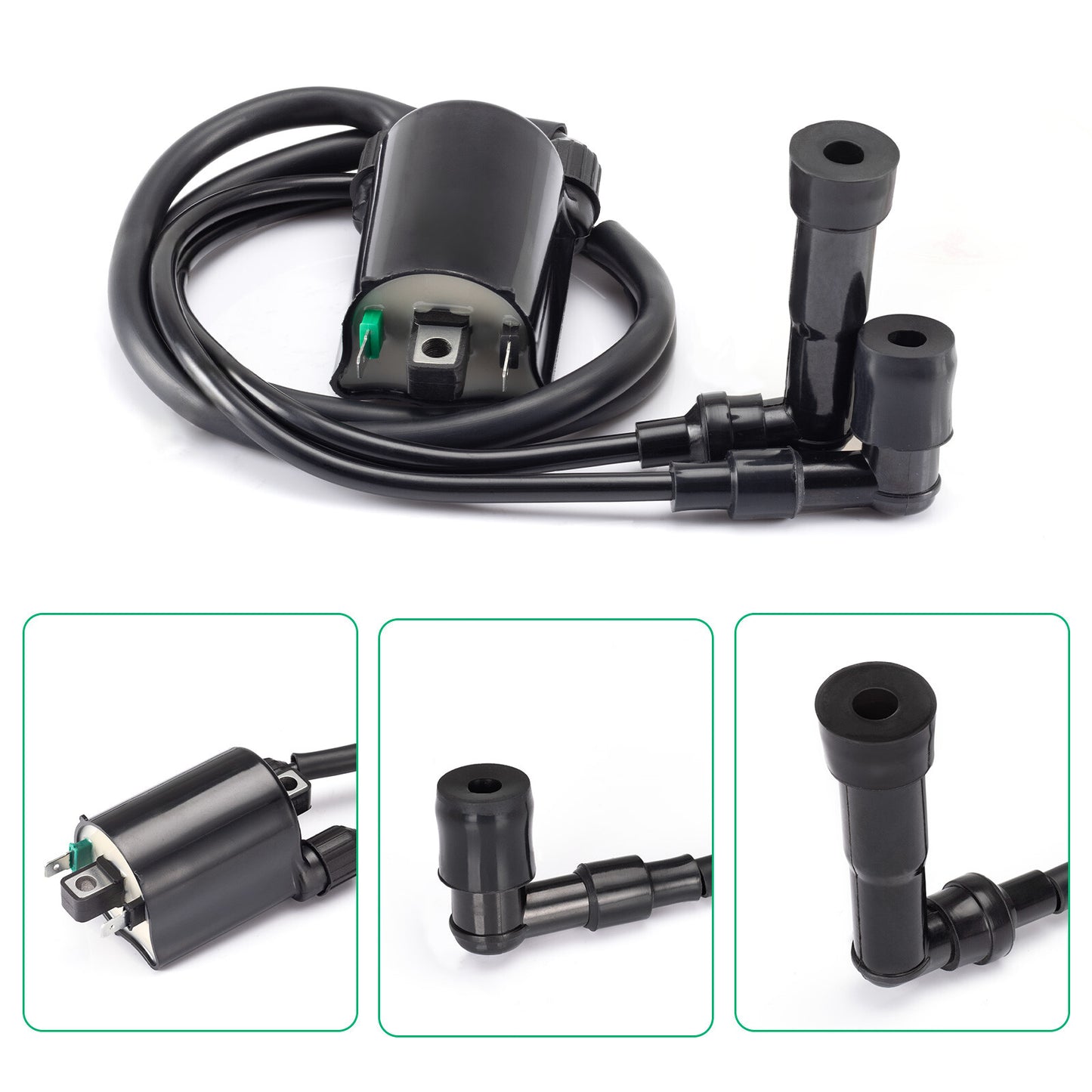 Ignition Coil with Spark Plug for Kawasaki VN1500 Vulcan 1500 Nomad (1999–2001)