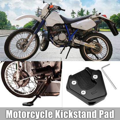 Set of 1 Kickstand Pad for Suzuki GSXS 750 (2017–2022) with Wrench Black