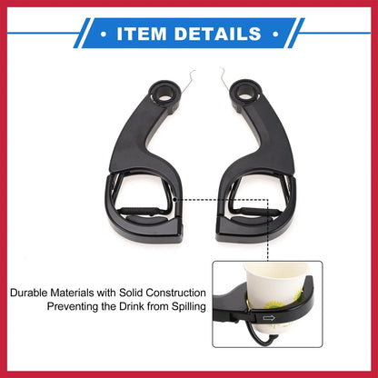 1 Pair Cup Holder for Porsche Cayman Boxster 911 (1998–2012)