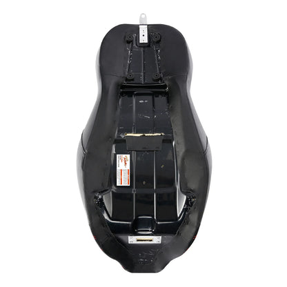 Black Gel Driver Rider Passenger Seat for Harley Street Road Glide (2009-2023)
