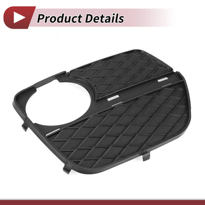1 Pc Fog Light Grill for BMW X6 (2012–2014) No. 51117312606 Black