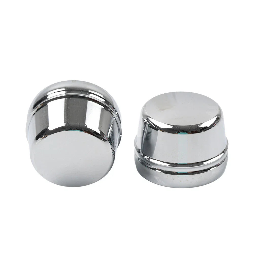 Front Axle Cap Nut Covers for Harley Touring Road King Electra Glide (2000-2007)