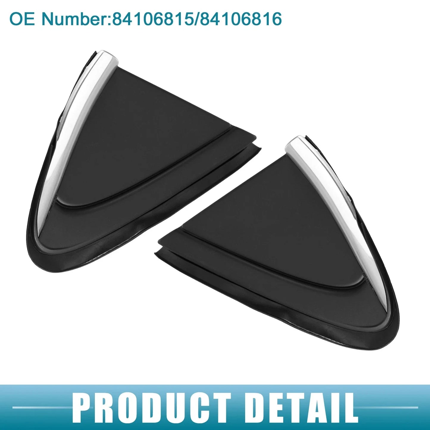 Mirror Corner Fender Triangle Covers for Chevrolet