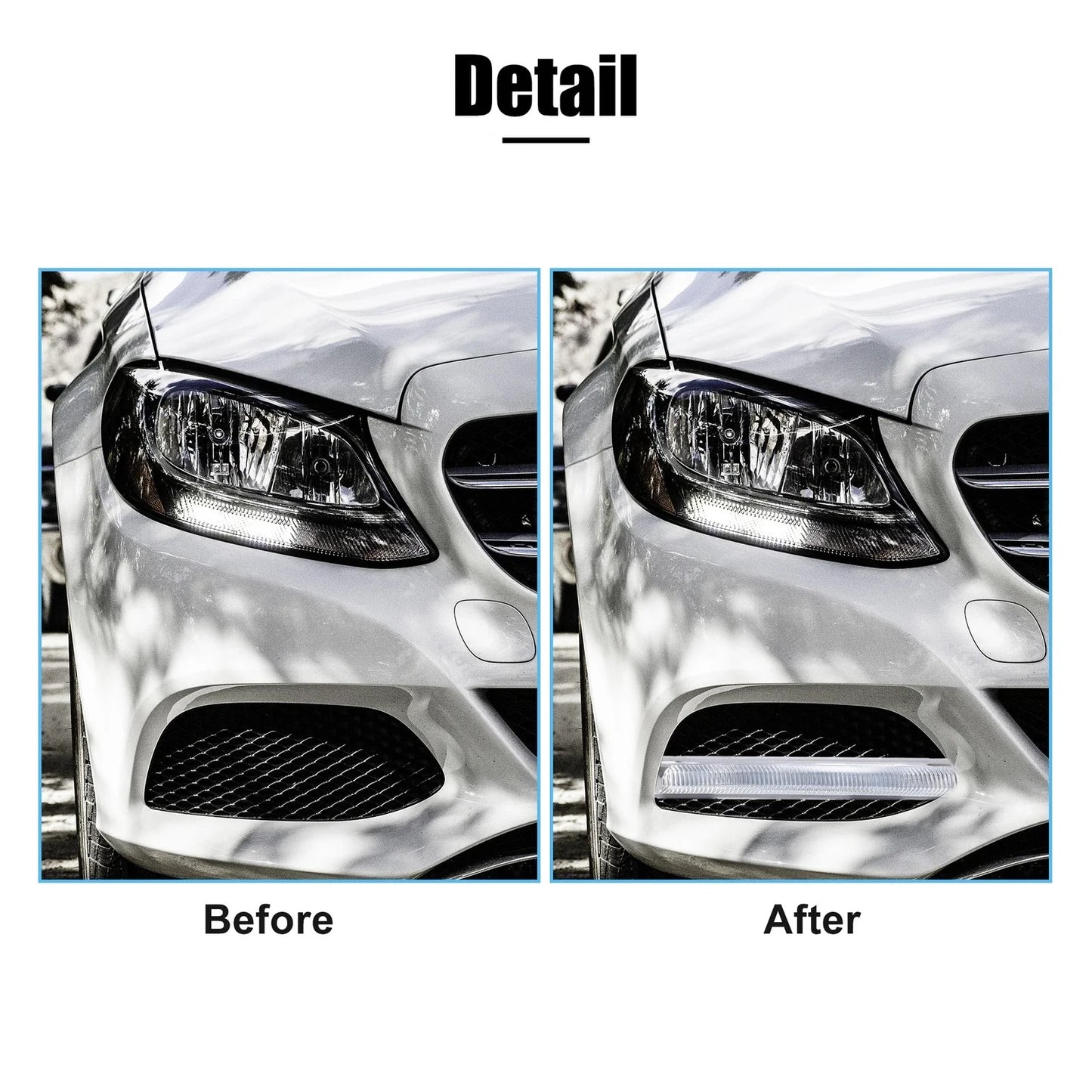Front LED Daytime Running Fog Lights for Mercedes-Benz E-Class (2009-2016)