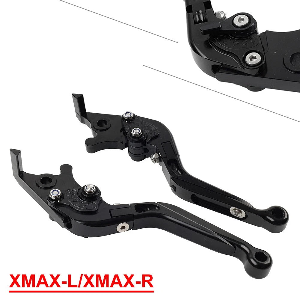 CNC Folding Extendable Brake Clutch Levers for Yamaha XMAX 125/250/300/400 (2015–2022)