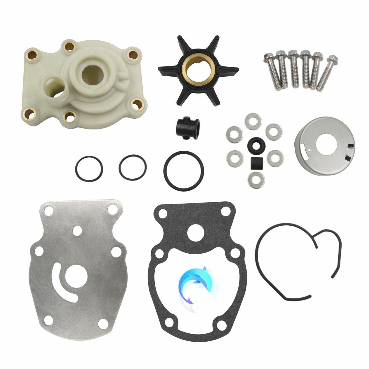 Water Pump Impeller Repair Kit for Johnson Evinrude 20-35 hp