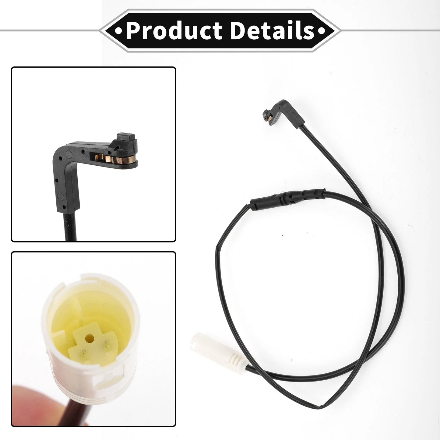 1pc Rear Brake Pad Wear Sensor for BMW 5 Series E61 (2000–2004) No.34356776423