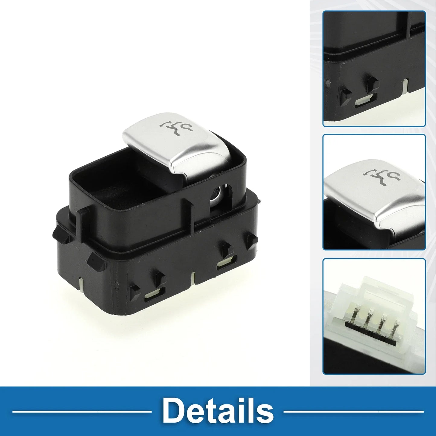 Trunk Release Switch for Mercedes-Benz C180 C200 C300 (2015-2020) Black