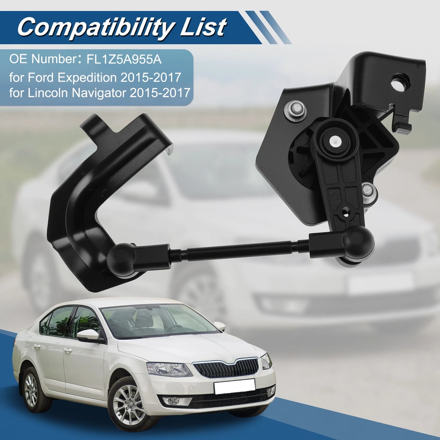 Ride Height Sensor for Ford Expedition (2015–2017) 3 Pin Metal Plastic