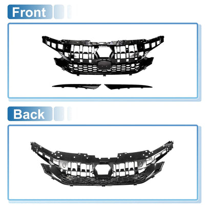 Front Hood Bumper Grille for Honda Civic Facelift Type-R Style (2016-2021)
