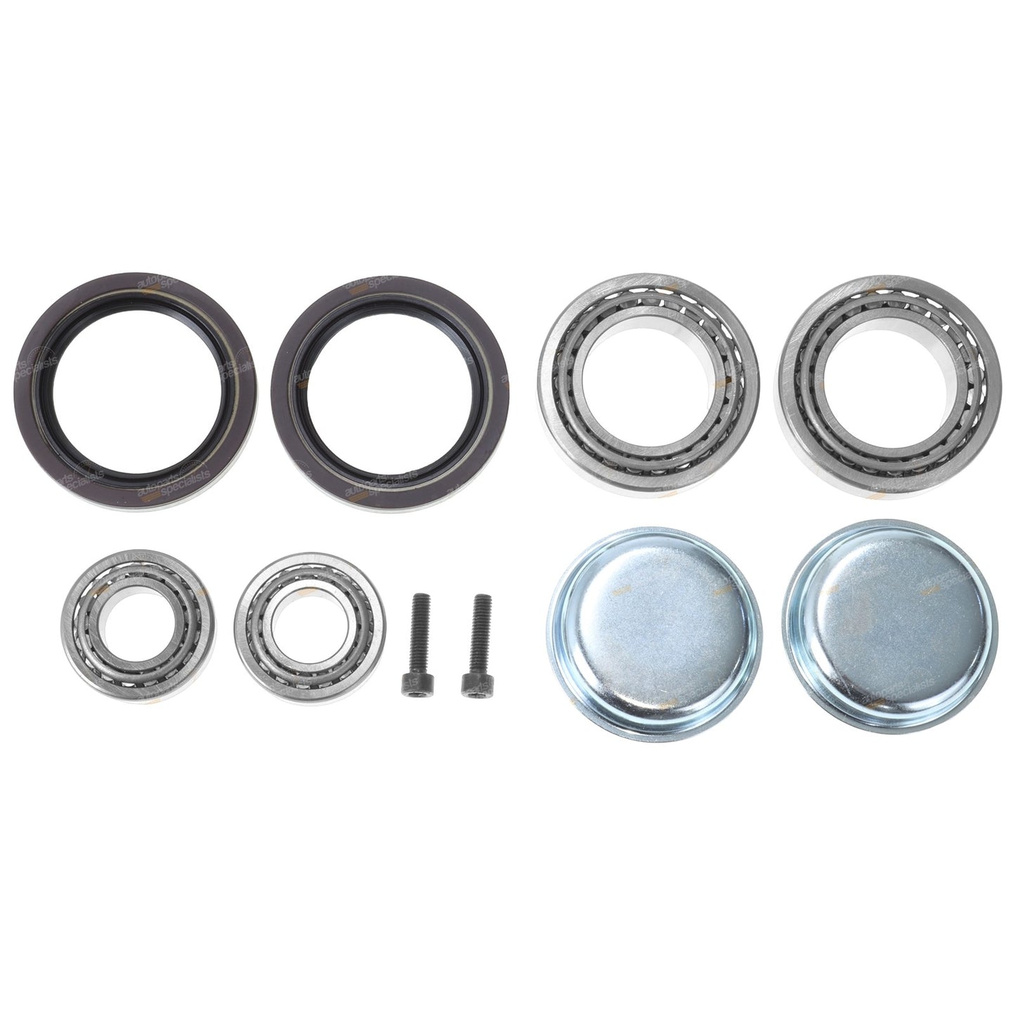 2 Front Wheel Bearing Kits for Mercedes-Benz E250 CDI/CGI (2009–2010)