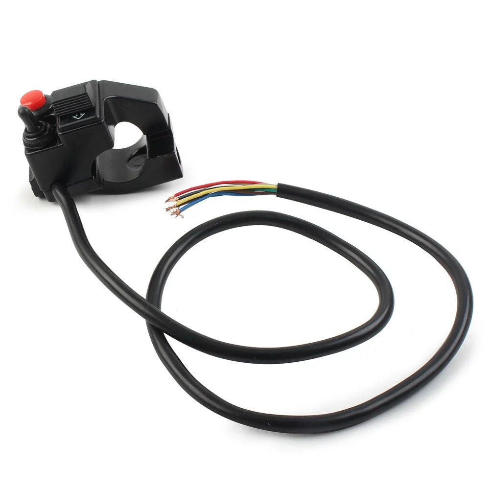 12V Motorcycle Handlebar Switch Button for Horn Turn Signal Fog Lamp Headlight