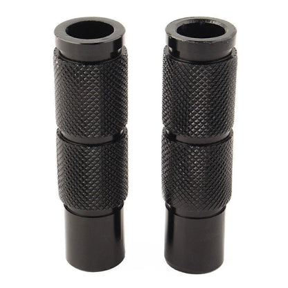 CNC Black Rear Foot Pegs for Universal Motorcycle