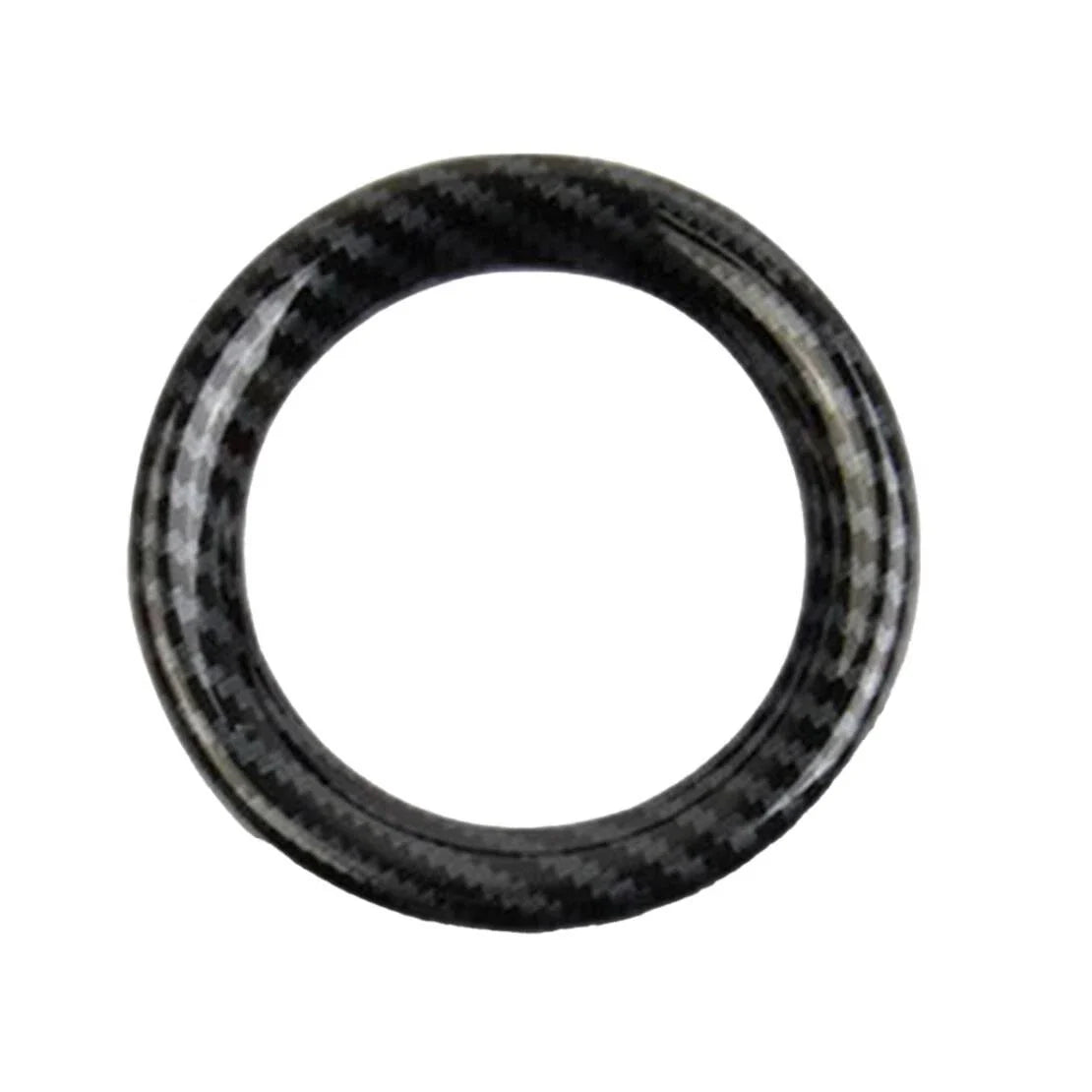 Carbon Fiber Style Dashboard Center Ring Cover for Nissan 370Z (2009-2020)