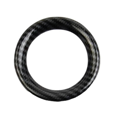 Carbon Fiber Style Dashboard Center Ring Cover for Nissan 370Z (2009-2020)