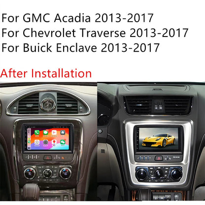 7" Navigation for GMC Acadia, Chevrolet Traverse, Buick Enclave (2013-2017)