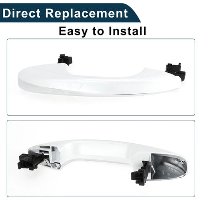 Exterior Door Handle for Mercedes-Benz W205 (2015-2023) Black White