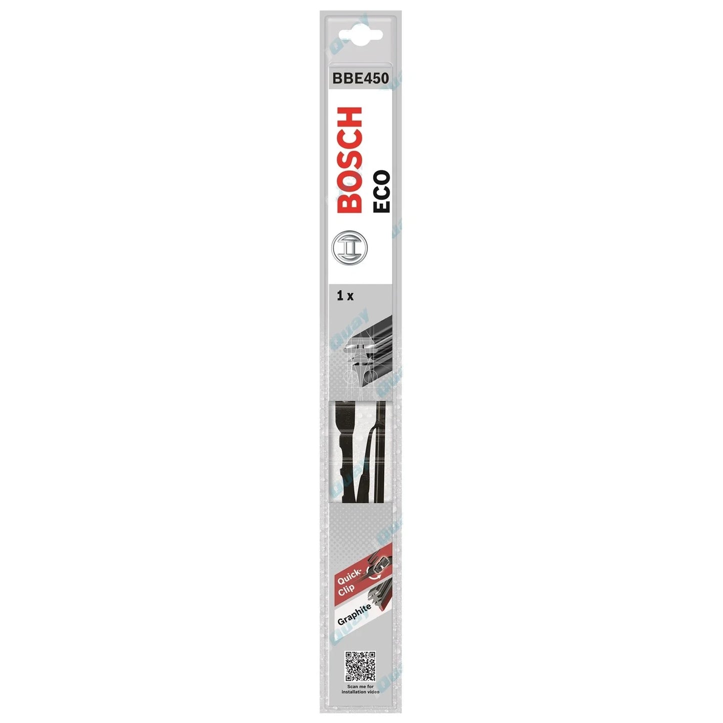 Front Pair Bosch Eco Wiper Blades Set for Nissan 350Z Z33 V6 3.5L 2002~2009