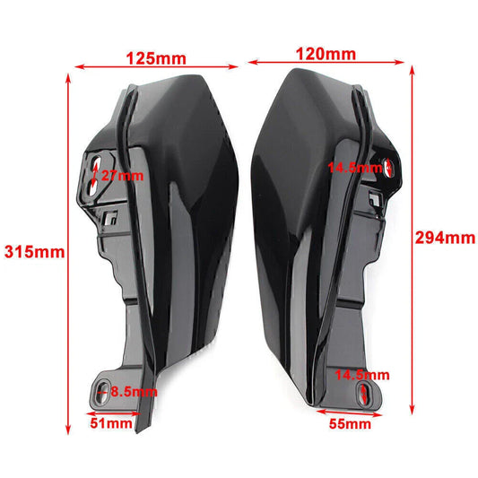Mid-Frame Air Deflector Trim for Harley Touring (2014-2023)