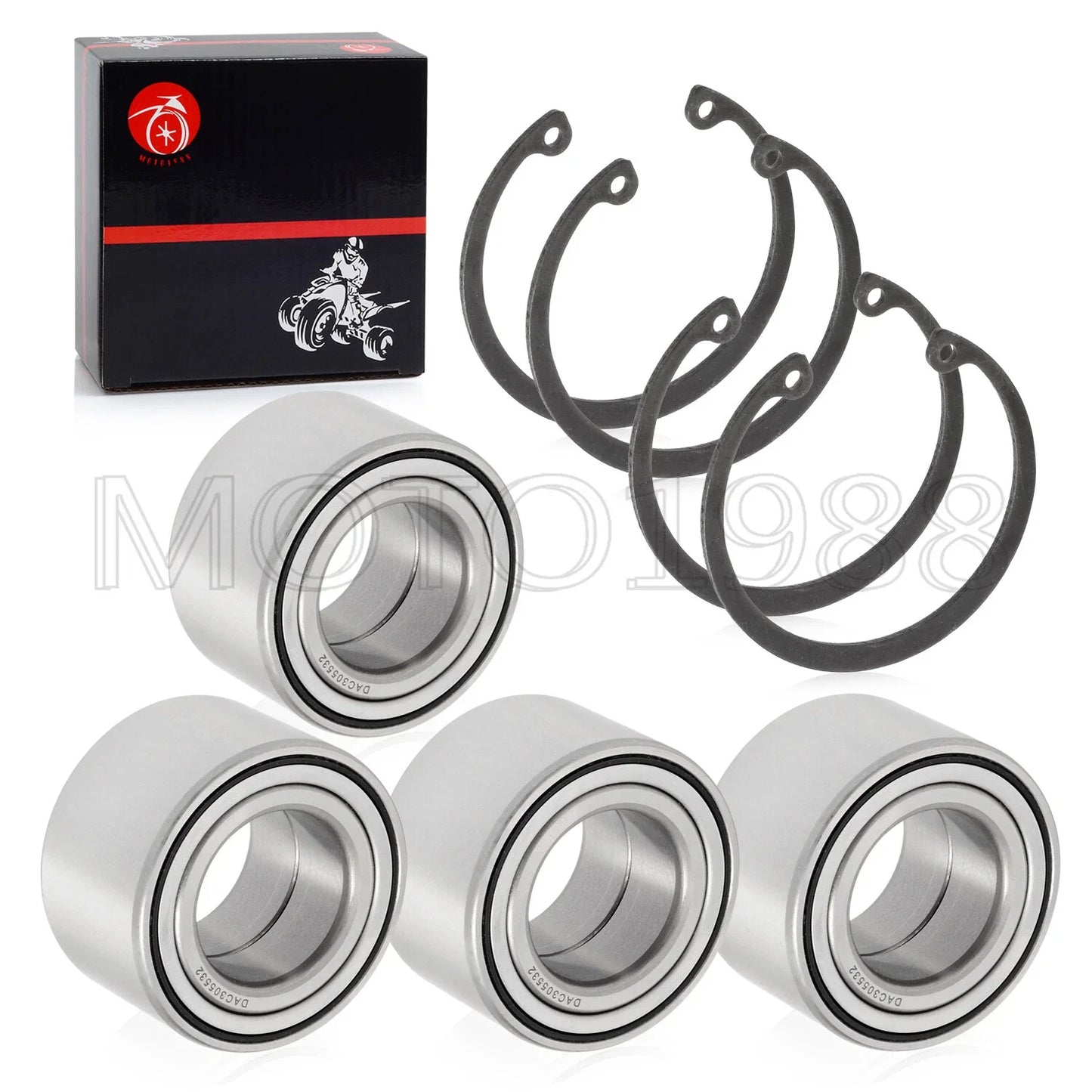 Wheel Bearings 4x for Yamaha Grizzly (2007-2019)