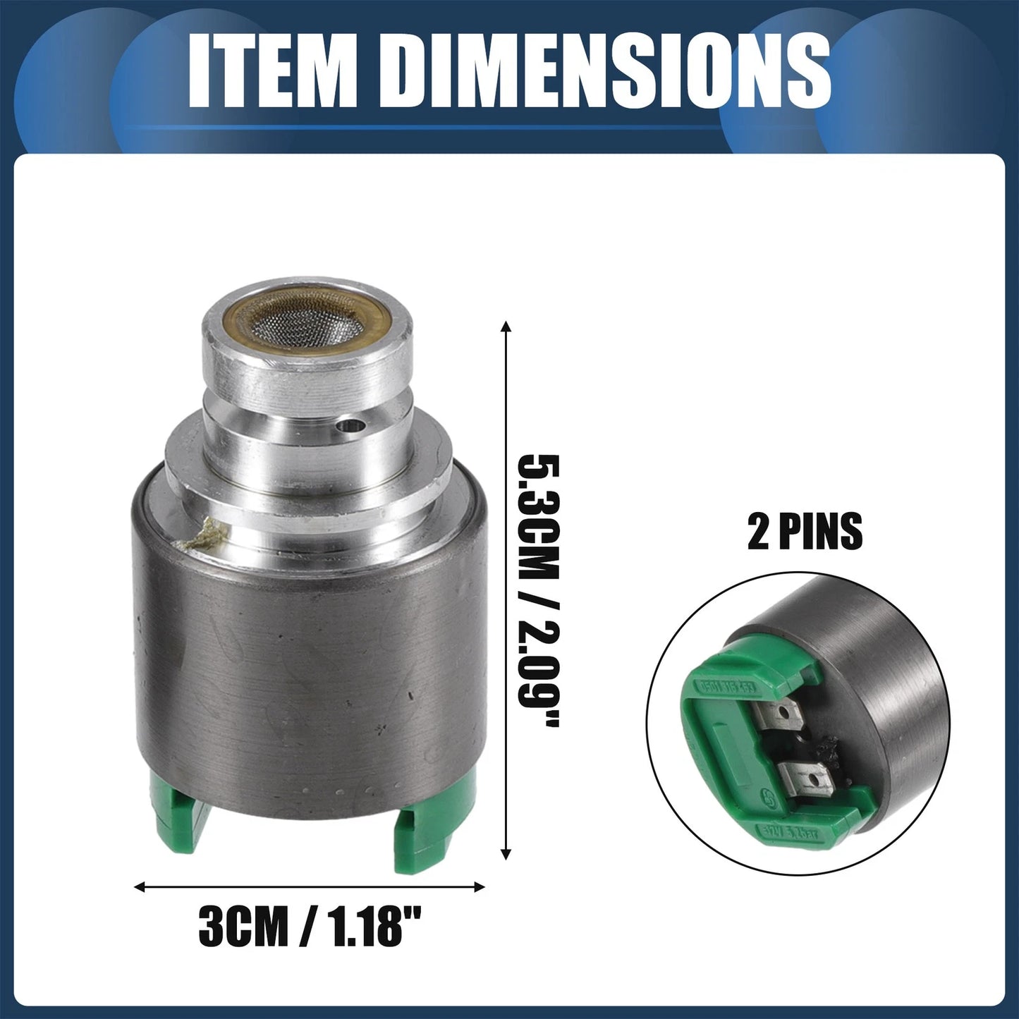 Set of 4 Pressure Regulator Transmission Solenoids for BMW 3 Series (2000–2006)