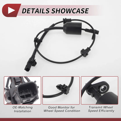 ABS Wheel Speed Sensor for Honda GIENIA GJ6 (2016-2023) Rear Left