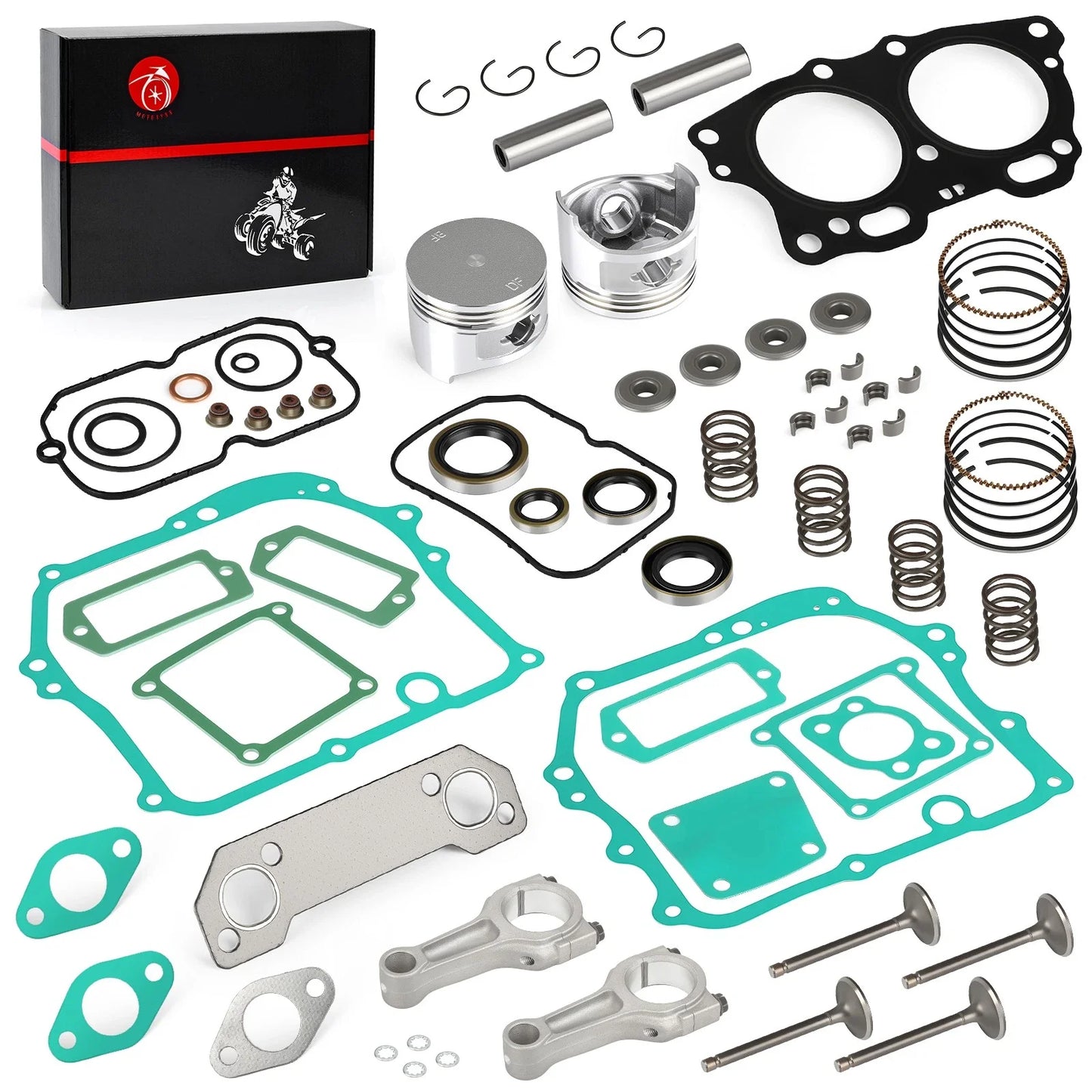 0.25mm Connecting Rod Piston Valve Gasket Kit for EZGO 295cc EH29C (1992–2002)
