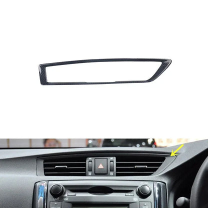 Interior Gear Cover Carbon Fiber Decoration for Toyota Mark X Reiz (2010–2013)