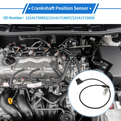 Crankshaft Position Sensor for BMW E30 325i 1983–1989 No. 12141720852 Black