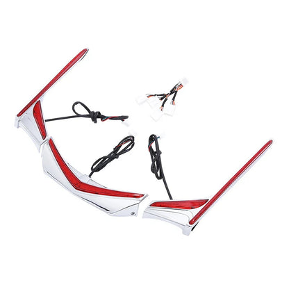 Chrome Fender Tip LED Light Strip for Honda GL1800 (2012-2017)