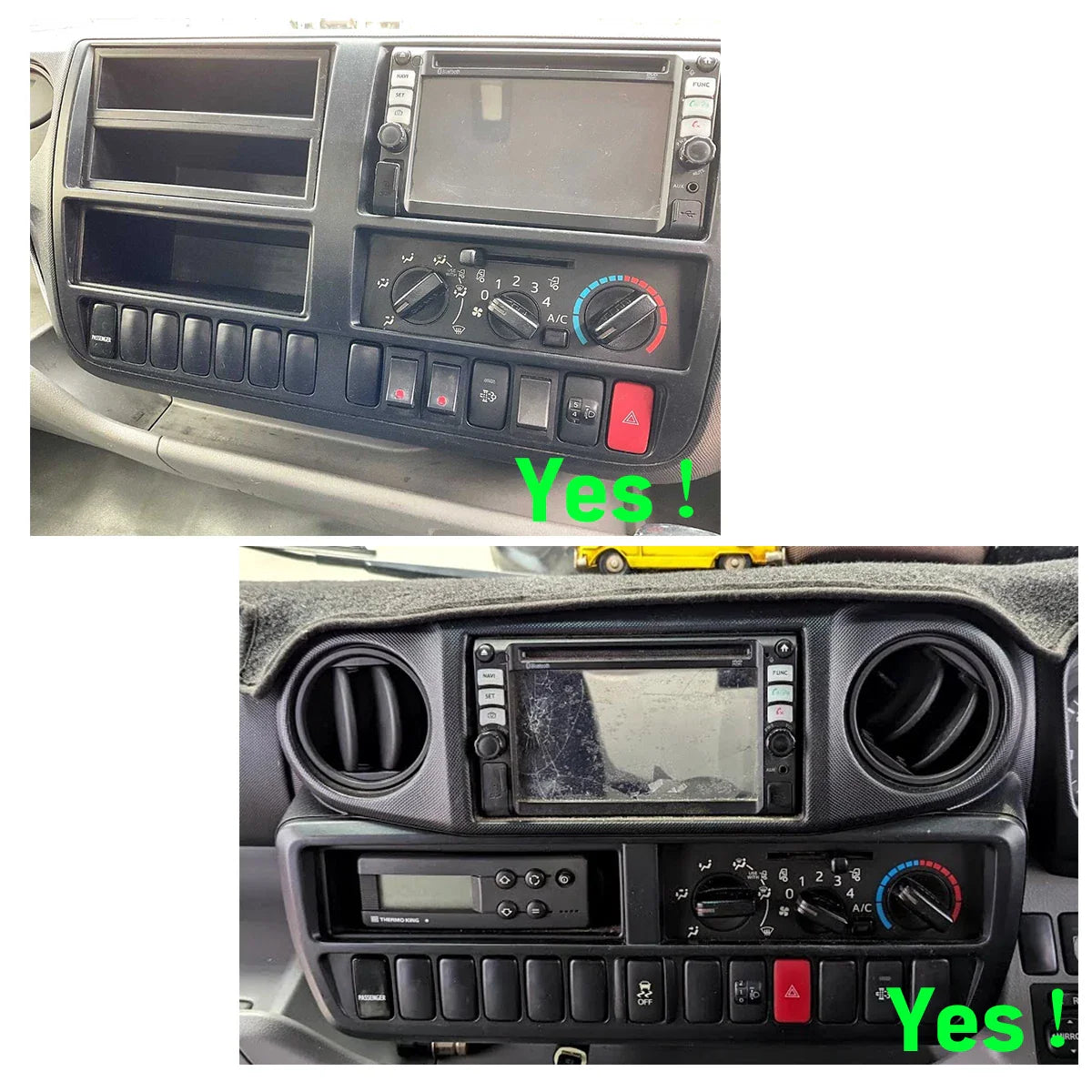 Apple CarPlay Android Auto Radio for Hino 300 616 617 (2006-2014)