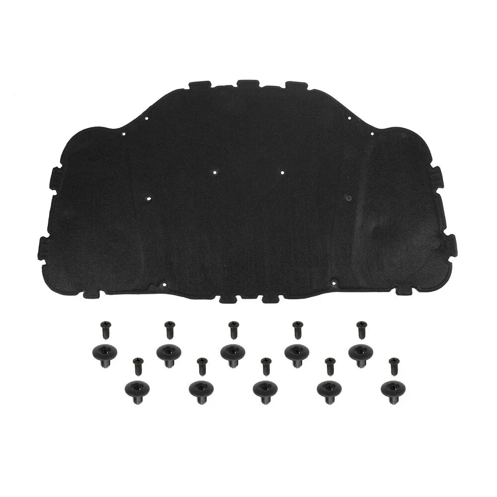 Hood Engine Sound Heat Insulation Cotton Pad for BMW E60 E61 (2003–2010)