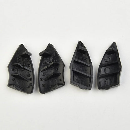 4pcs/set Car Button Black Trim Cover Removal for 500 CD