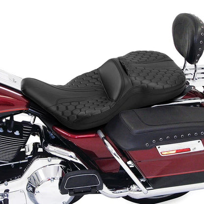 Gel Seat for Harley Electra Glide Road King 1997-2007 (Black)