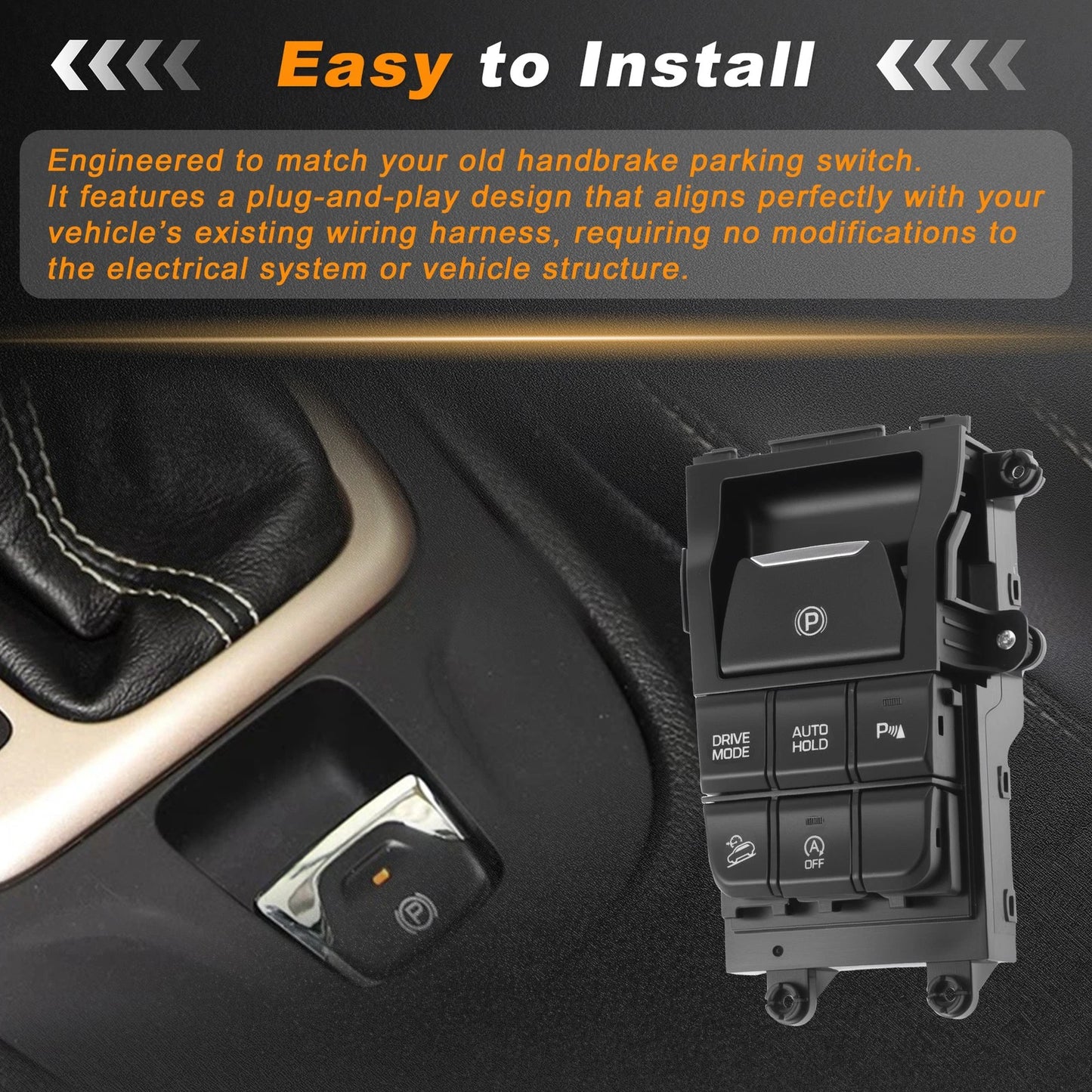 Parking Brake Switch for Hyundai Tucson (2016–2023) 93300D30104X