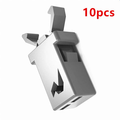10x Car Sunglasses Holder Overhead Console Latch for Most Vehicles