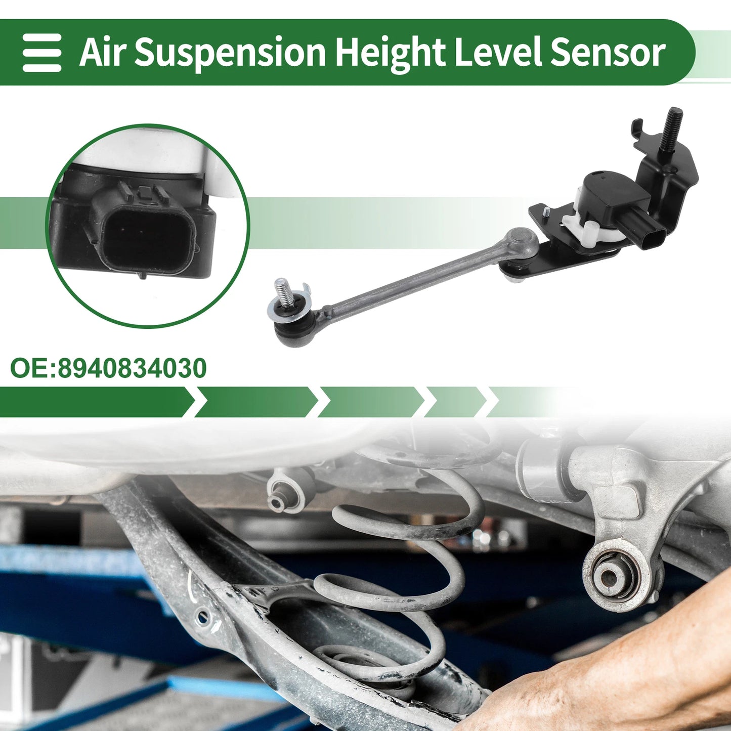 Air Suspension Ride Height Level Sensor