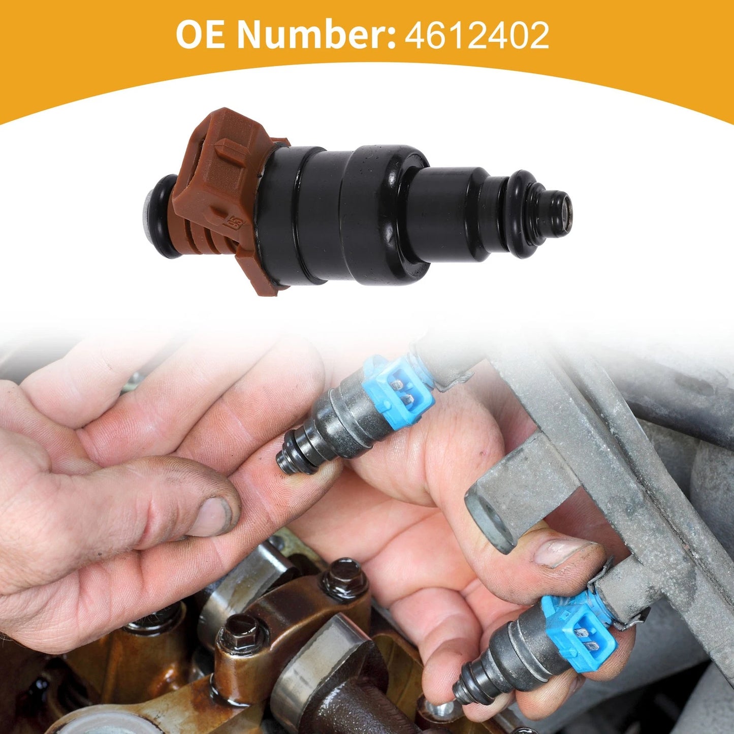 1 Pc Fuel Injector No.4612402 for Chrysler Grand Voyager (2000)