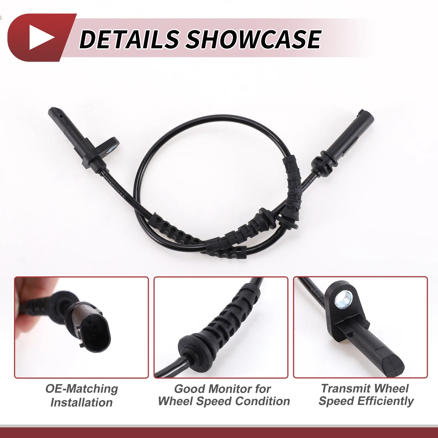 ABS Wheel Speed Sensor for BMW i3 Elektro (2014–2021) No. 34526865793/34526794374