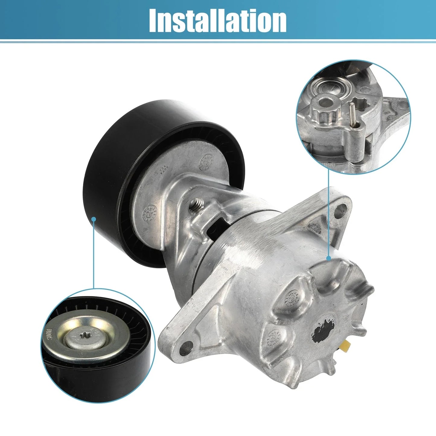 Belt Tensioner Pulley Assembly for Dodge Sprinter 2500 3500 (2002-2006)