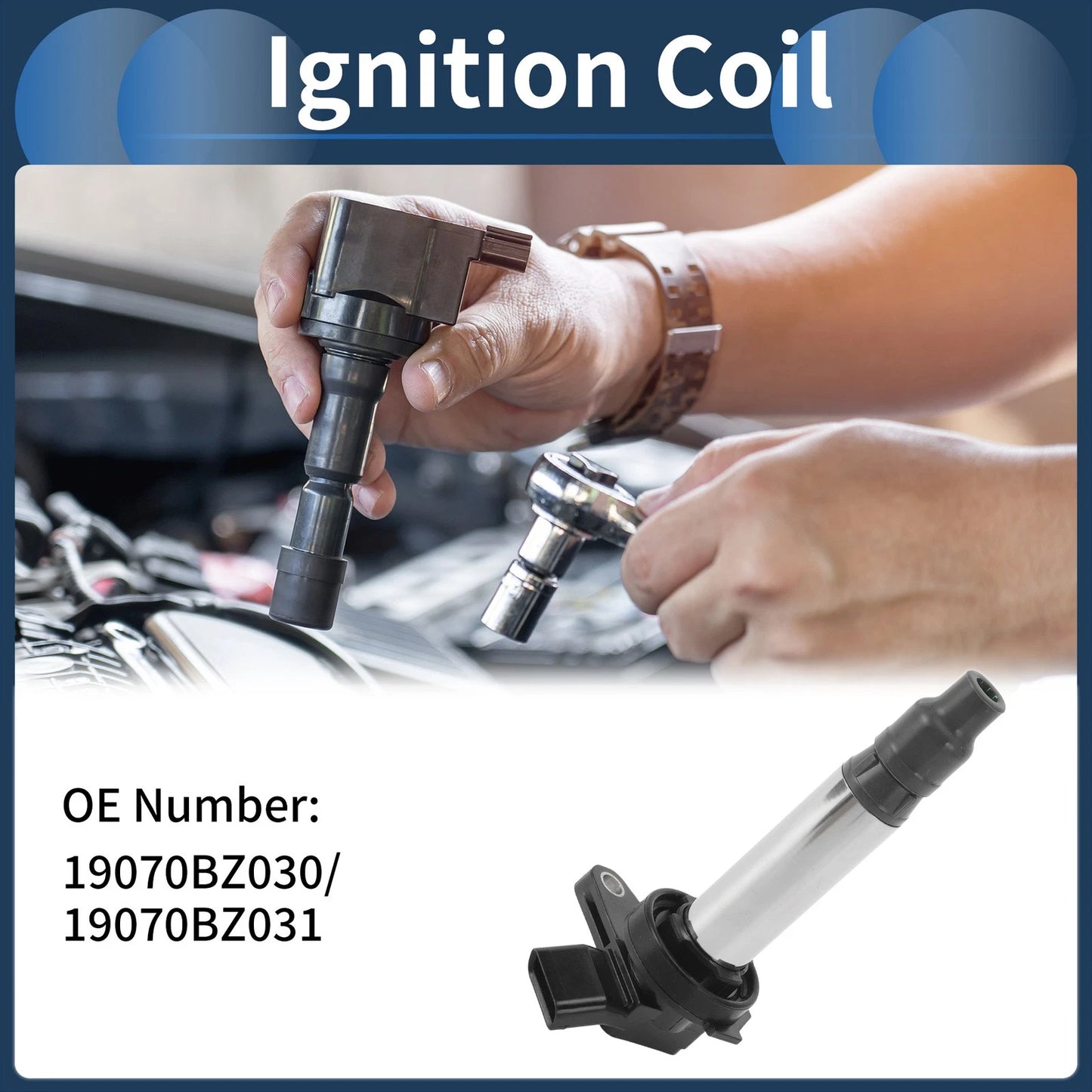 Ignition Coil Pack No. 19070BZ030 for Toyota Avanza (2007–2015)