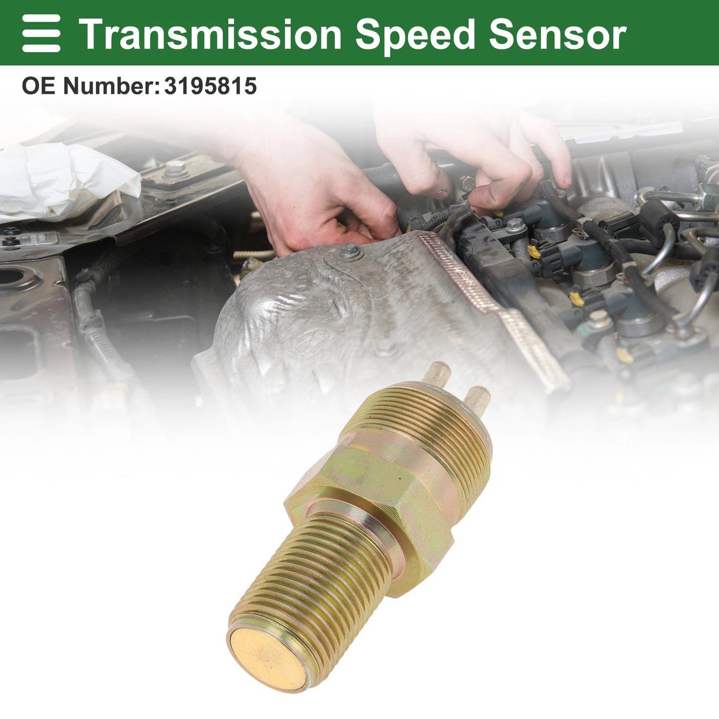 1 Pc Transmission Speed Sensor for Volvo, DAF, Mercedes-Benz