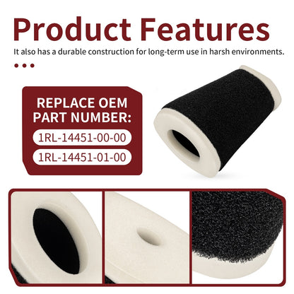 Air Filter Element for Yamaha Big Wheel 200 (1986–1988)