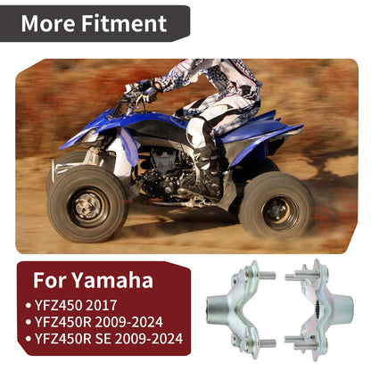2Pcs Rear Wheel Hub for Yamaha YFZ450R (2009–2024)