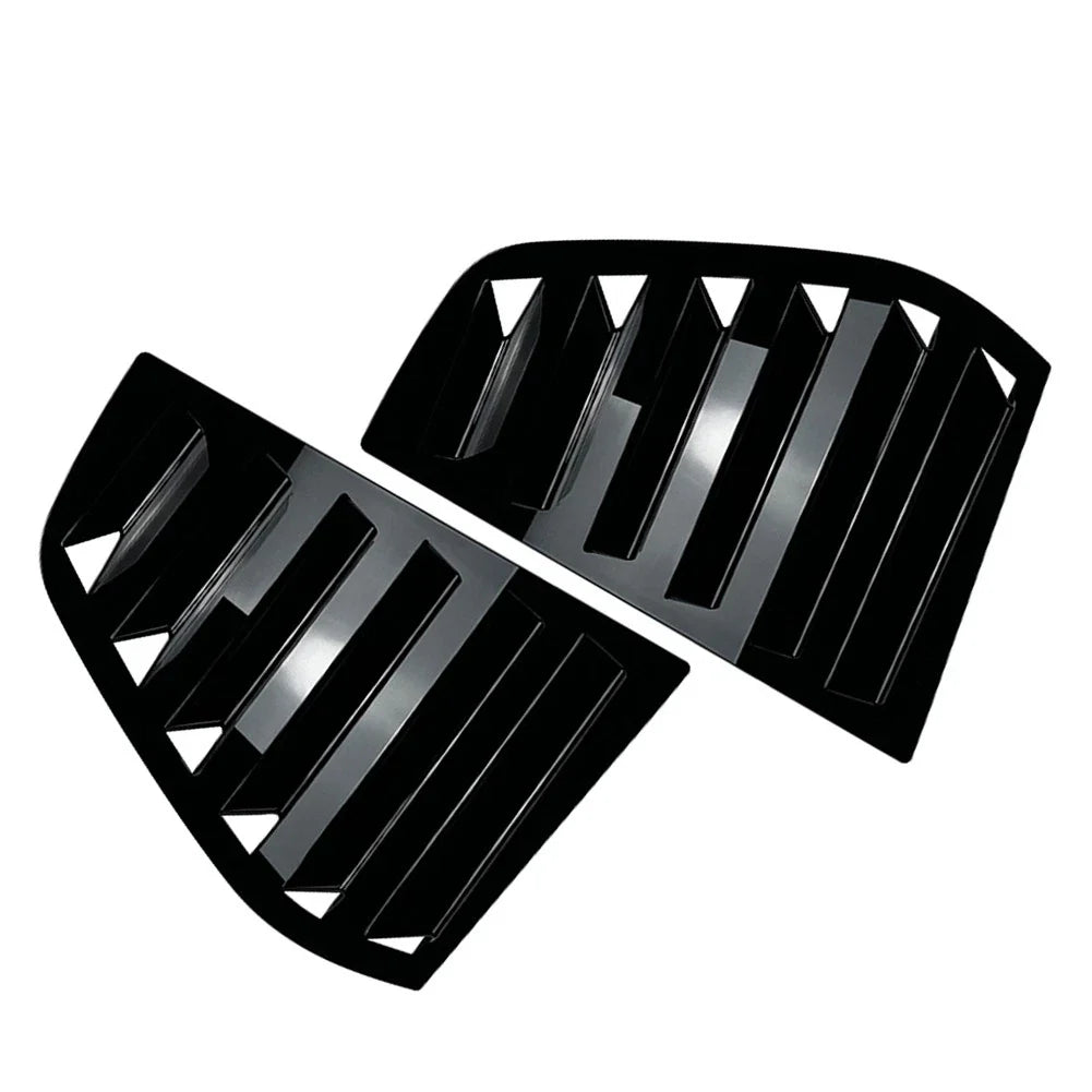 Gloss Black Rear Window Louver Cover Trim  for VW Golf MK5 (2004-2008)