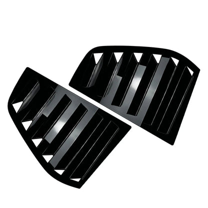 Gloss Black Rear Window Louver Cover Trim  for VW Golf MK5 (2004-2008)