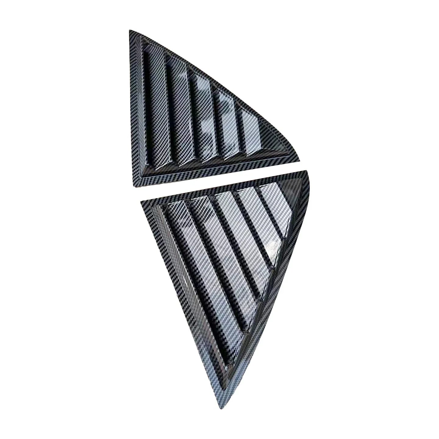 Carbon Look Window Louver Shutter Cover Trim for Chrysler 300 Sedan (2011–2023)