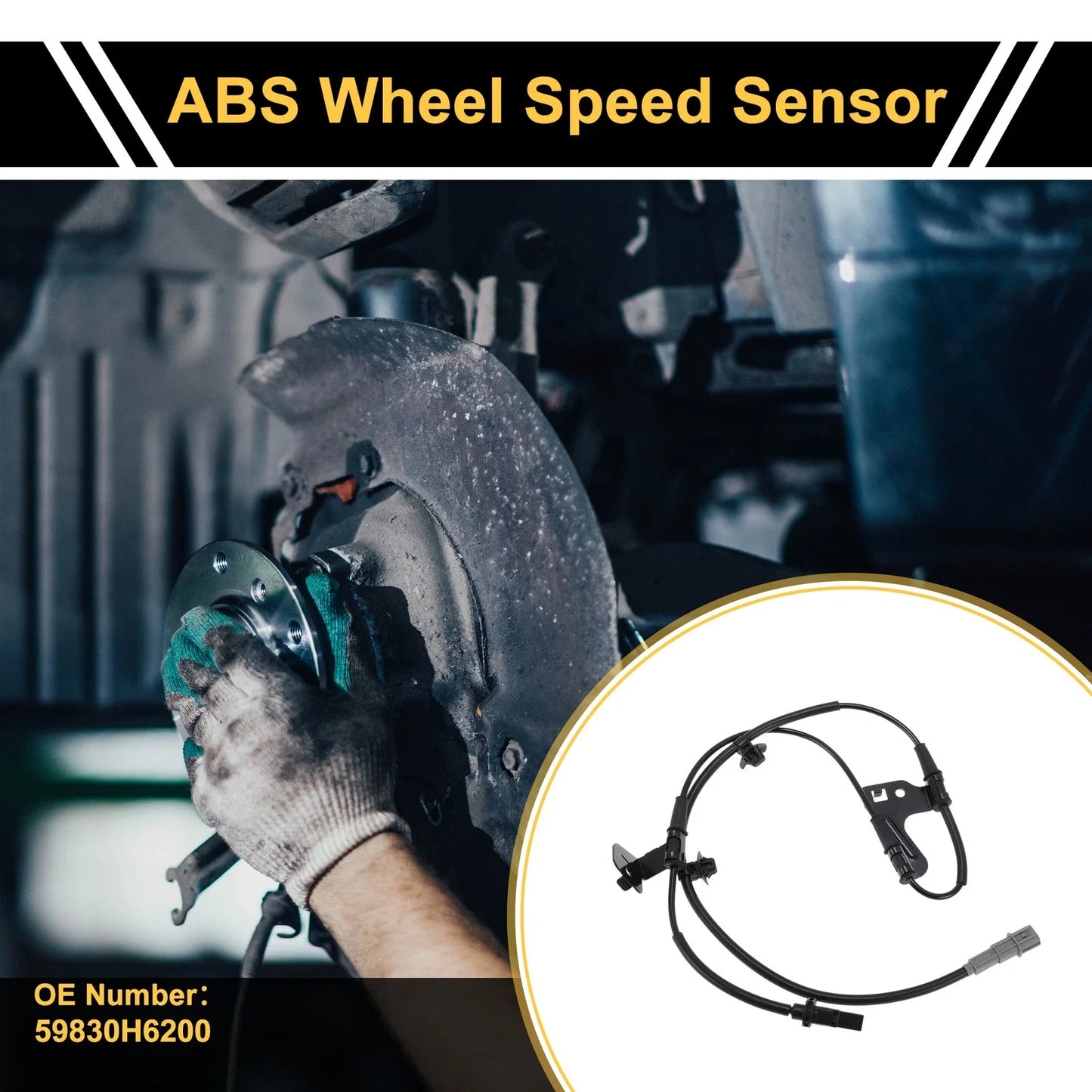 ABS Wheel Speed Sensor for Hyundai Ix35 (2018-2023) 1 x Right Front