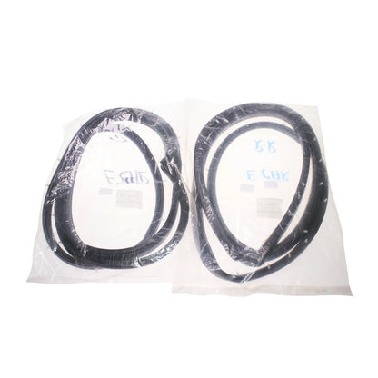 Set of 2 Rear Door Weatherstrips for Mitsubishi Mirage Lancer Colt (1992–2002)